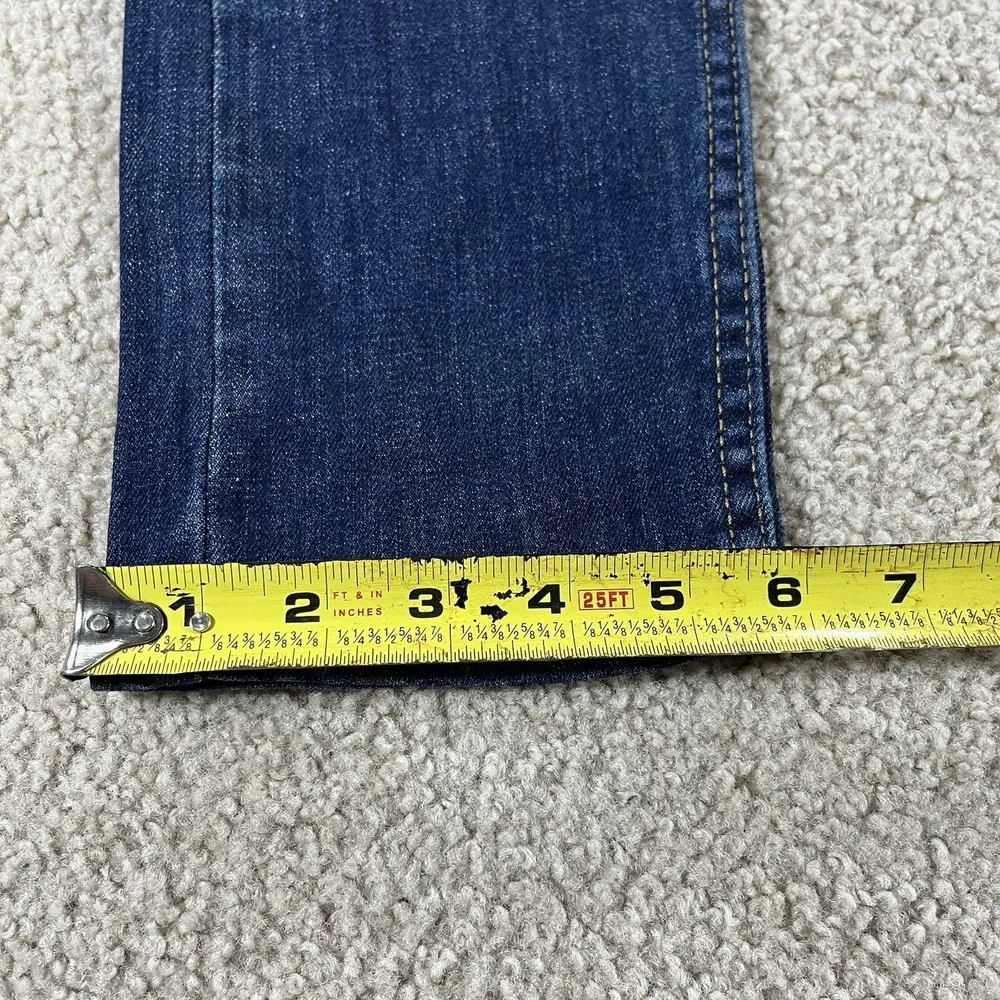Levis 510 Skinny Men's Size 27Wx30L Dark Wash Blue Denim Jeans Distressed NWT